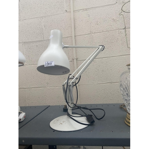 65 - 'Anglepoise' style lamp