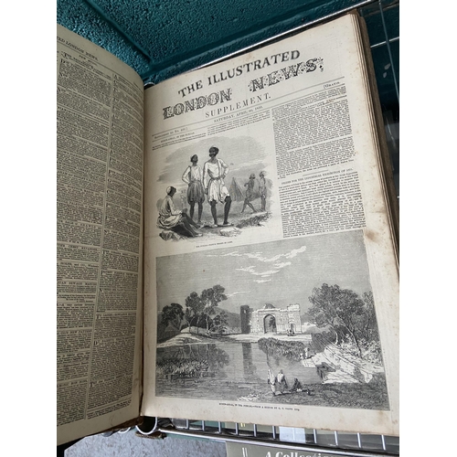 653 - Large antique copy of Illustrated London News