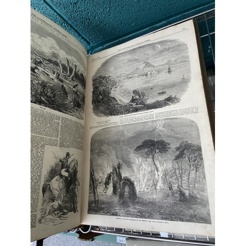 653 - Large antique copy of Illustrated London News