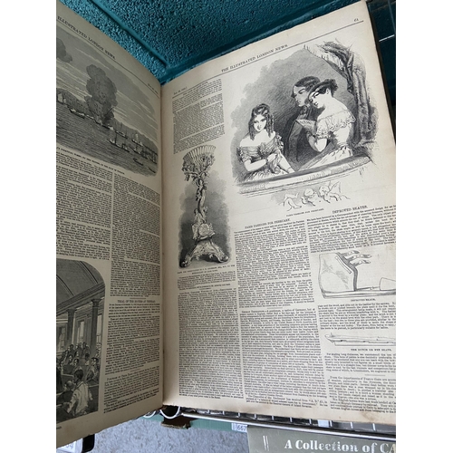 653 - Large antique copy of Illustrated London News