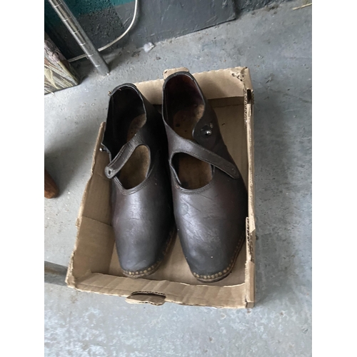 704 - Pair of vintage clogs