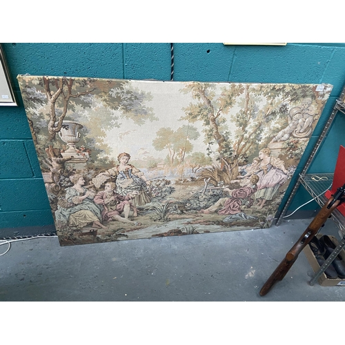 709 - Large vintage tapestry