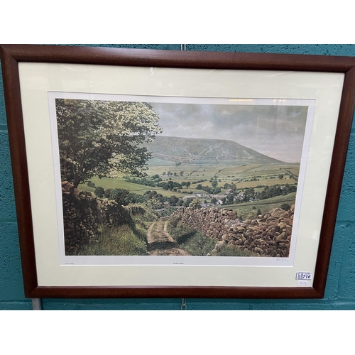 716 - 2 Framed and glazed limited edition Keith Melling prints