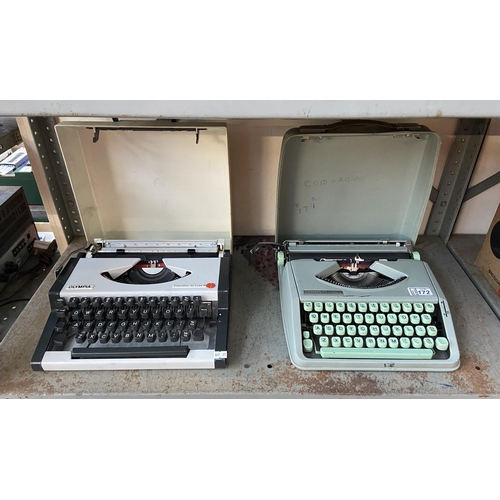 172 - Olympia and Hermes typewriters