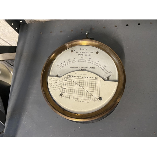 2 - Johnson & Philips No. 3 ammeter