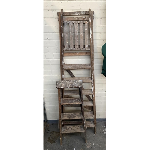 237 - 2 Sets of vintage ladders