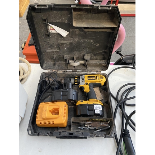 241 - DeWalt battery drill