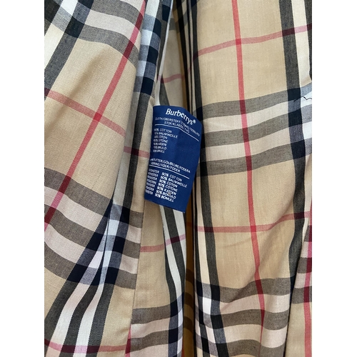 286 - Burberry rain coat (needs a good clean)