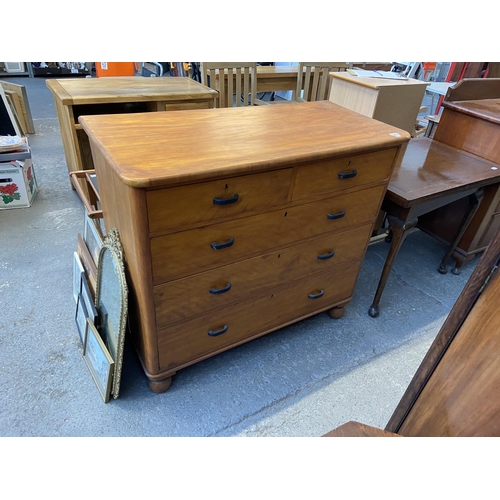 288 - Vintage 2 over 3 chest of drawers