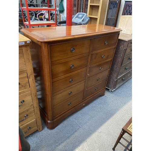 292 - Forestier chest of drawers with cupboard and pull-out hangers