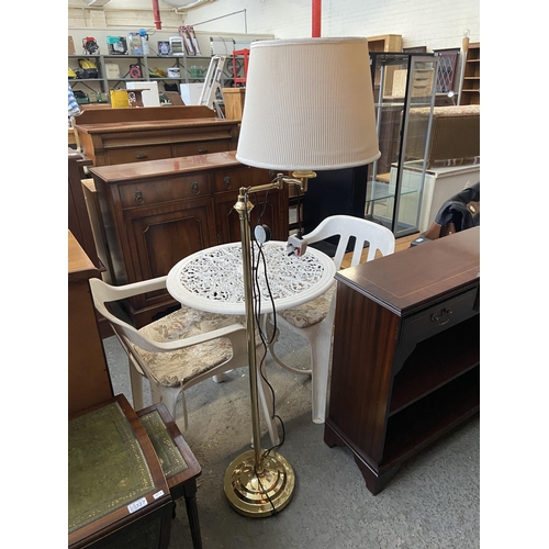 328 - Metal floor lamp