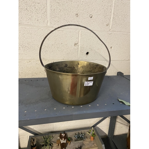 7 - Brass jam pan