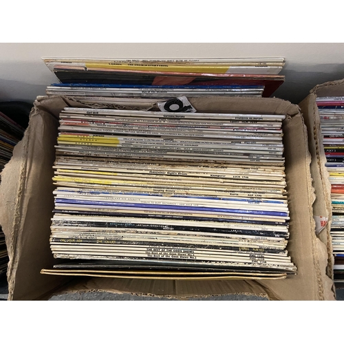 80 - 2 Boxes containing LPs including Elvis, Cliff Richard etc