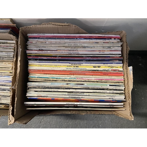 80 - 2 Boxes containing LPs including Elvis, Cliff Richard etc