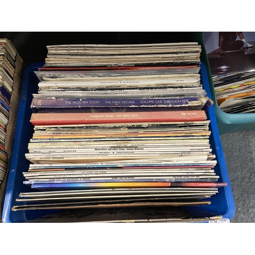 87 - 2 Boxes containing LPs including Status Quo