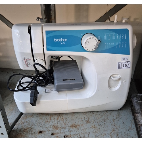 167 - Brother X-5 sewing machine