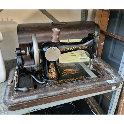 168 - Vintage Davis sewing machine