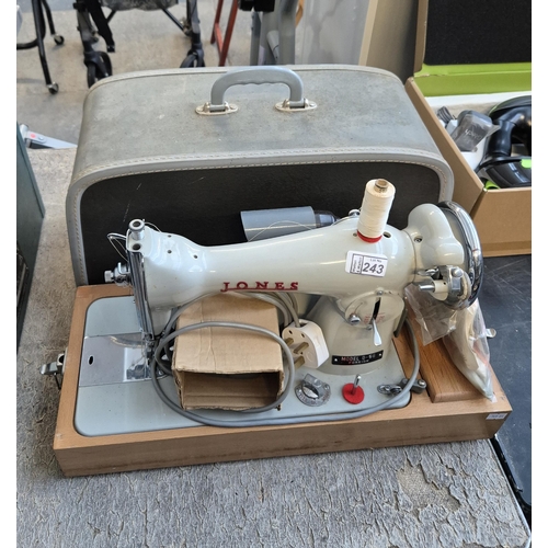 243 - Jones D-66 sewing machine