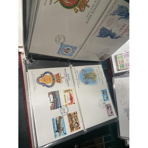514 - 3 Albums containing first day covers