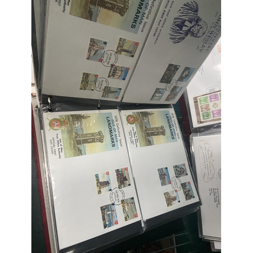 514 - 3 Albums containing first day covers