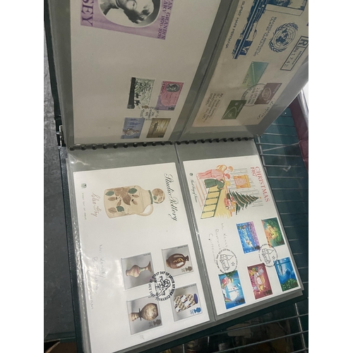 514 - 3 Albums containing first day covers