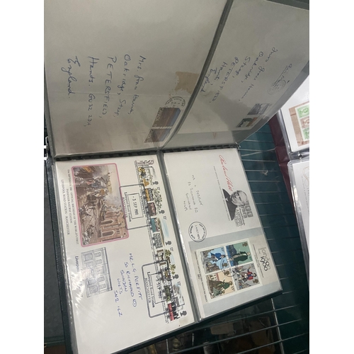 514 - 3 Albums containing first day covers