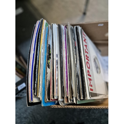 81 - Box containing 'club 12' records including promos