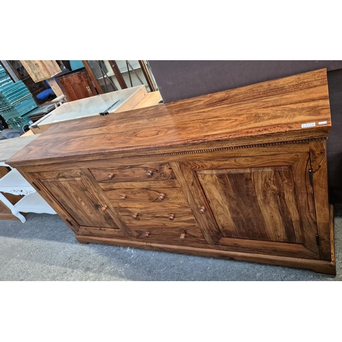 328 - Hardwood sideboard