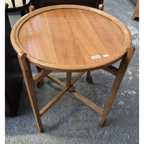 335 - Occasional table with removable tray