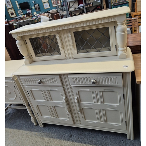 342 - Painted sideboard