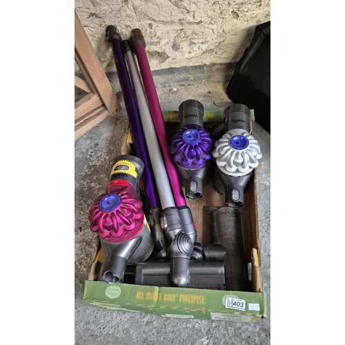 403 - Quantity of Dyson vacuums A/F