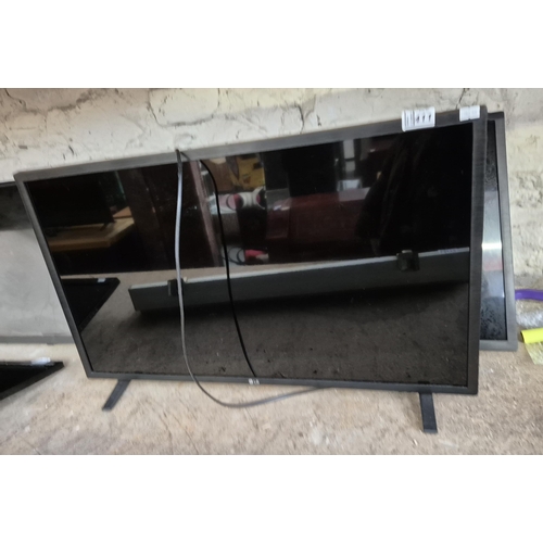 411 - 2 LG TVs with remotes