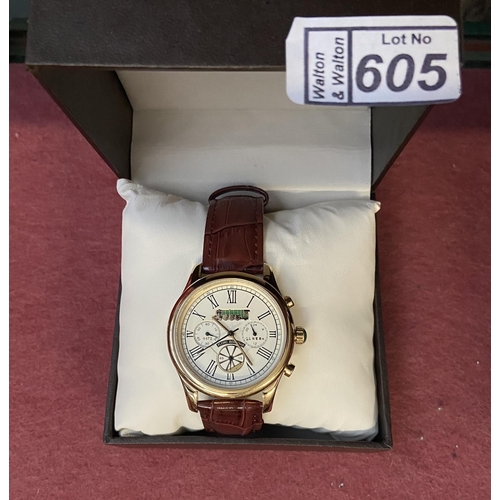 605 - Boxed Flying Scotsman 'Back On The Rails' limited edition watch