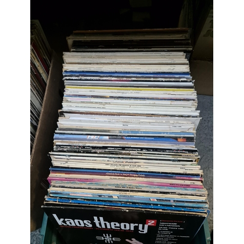 96 - Box containing LP's including Kaos Theory