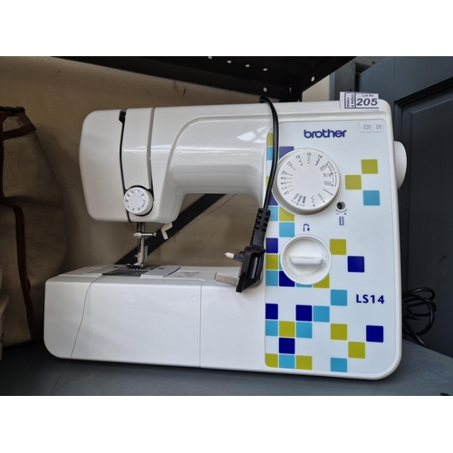 205 - Brother LS 14 sewing machine