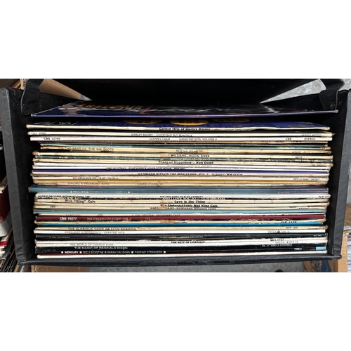 106 - 2 Boxes containing LPs including Neil Diamond