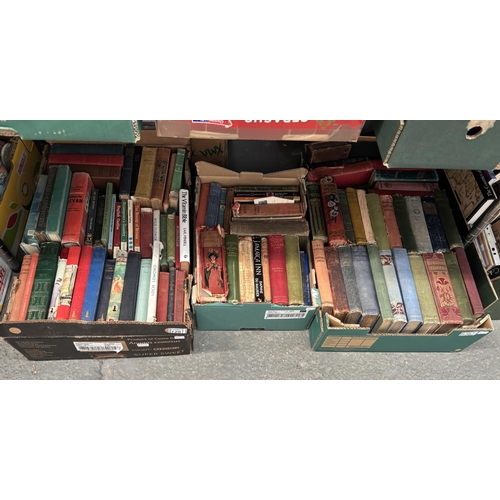 126 - 3 Boxes containing vintage/ antique books