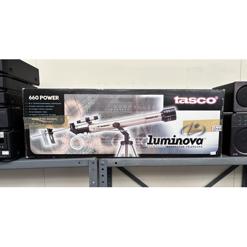 160 - Tasco Luminova 660 power telescope
