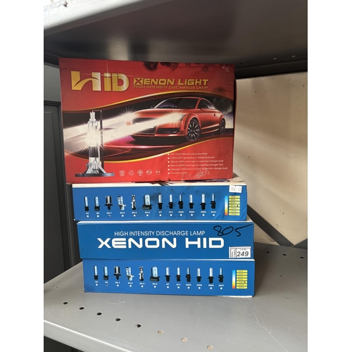 249 - 4 Packs of Xenon high intensity discharge lamps