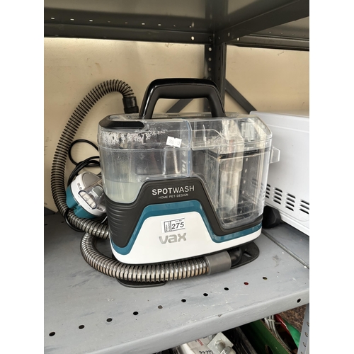 275 - Vax Spot Wash home pet design