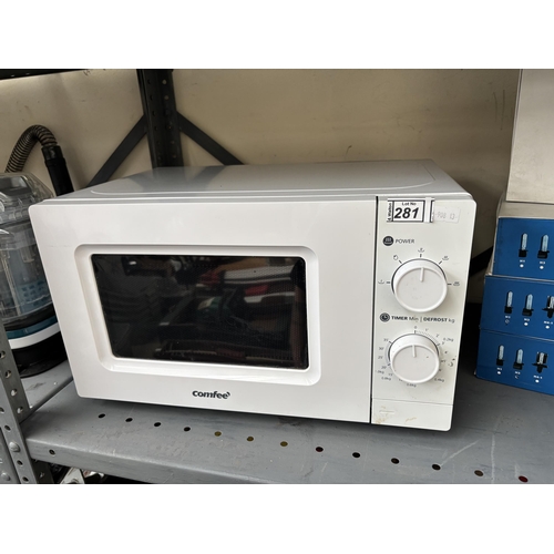 281 - Comfee microwave
