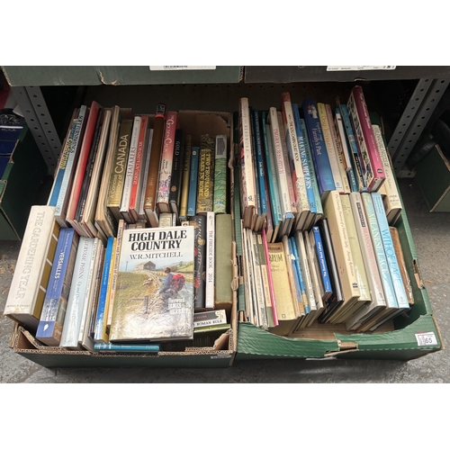 65 - 2 Boxes containing assorted books