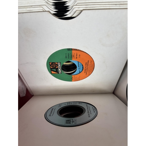 87 - 2 Boxes containing assorted 45s including Keith Harris and Orville