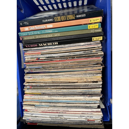 92 - 2 Boxes containing assorted classical LPs