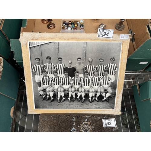 94 - Photograph of the 1964 West Bromwich Albion football team