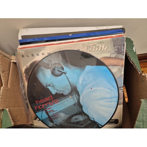 106 - Box containing LPs including Tiësto, Def Jam and Samantha Mumba