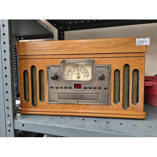 201 - Crosley repro music system