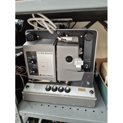 203 - Bell & Howell TQI Filmosound projector