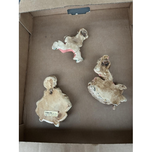 49 - 3 Pendelfin 'nursery rhyme' plaques (2 repaired)