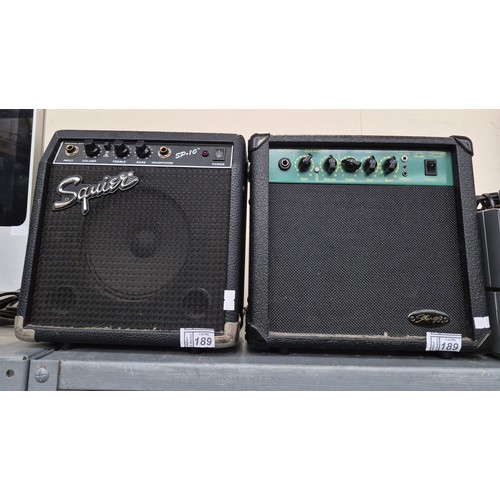 189 - 2 Guitar amplifiers including Stagg
